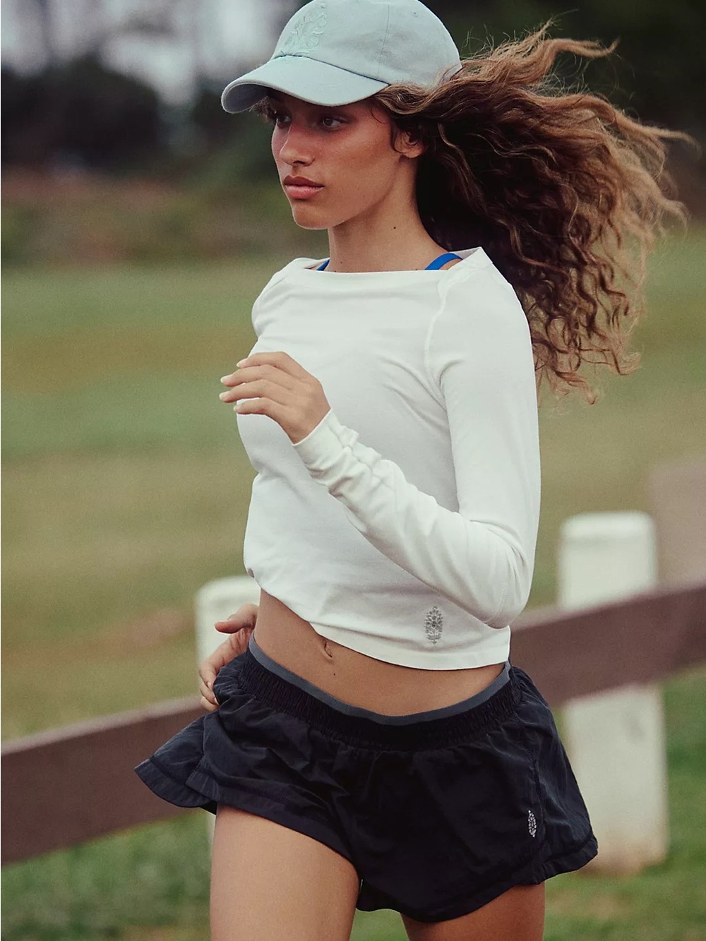 Free People Up Next Long Sleeve - in White